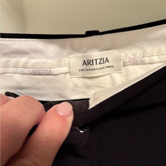 NWOT Aritzia Classic Black Trousers 12 - Picture 2 of 4